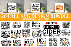 Fall SVG Bundle - CraftNest - Digital Crafting and Art