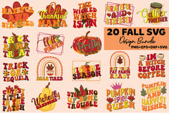 Fall Cricut Files SVG Bundle - CraftNest - Digital Crafting and Art