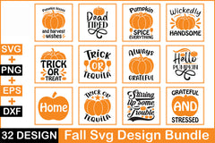 Fall SVG Bundle 6 - CraftNest - Digital Crafting and Art