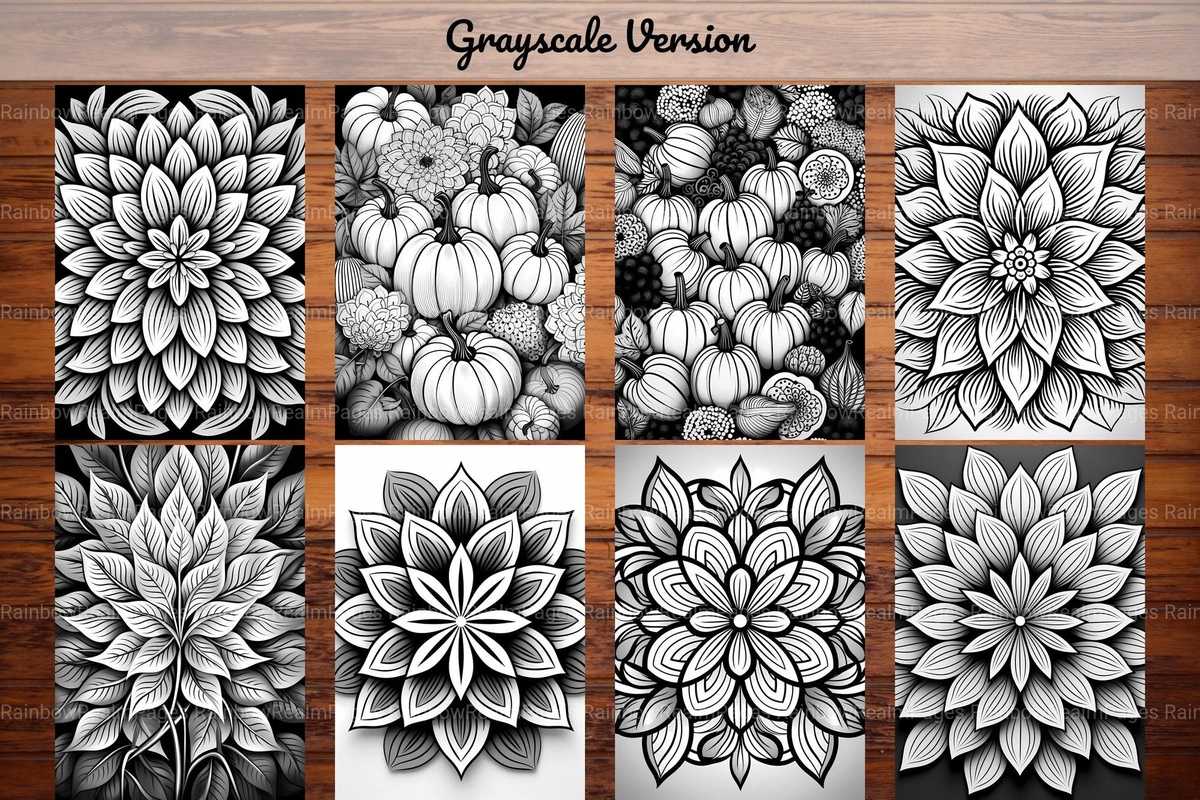 Fall Mandala Coloring Books - CraftNest