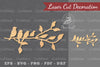 Family Bird Laser Cut Decoration Clipart Bundle