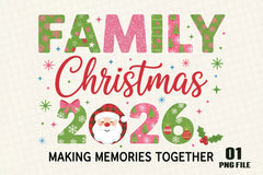 Family Christmas Clipart Bundle - CraftNest - Digital Crafting and Art