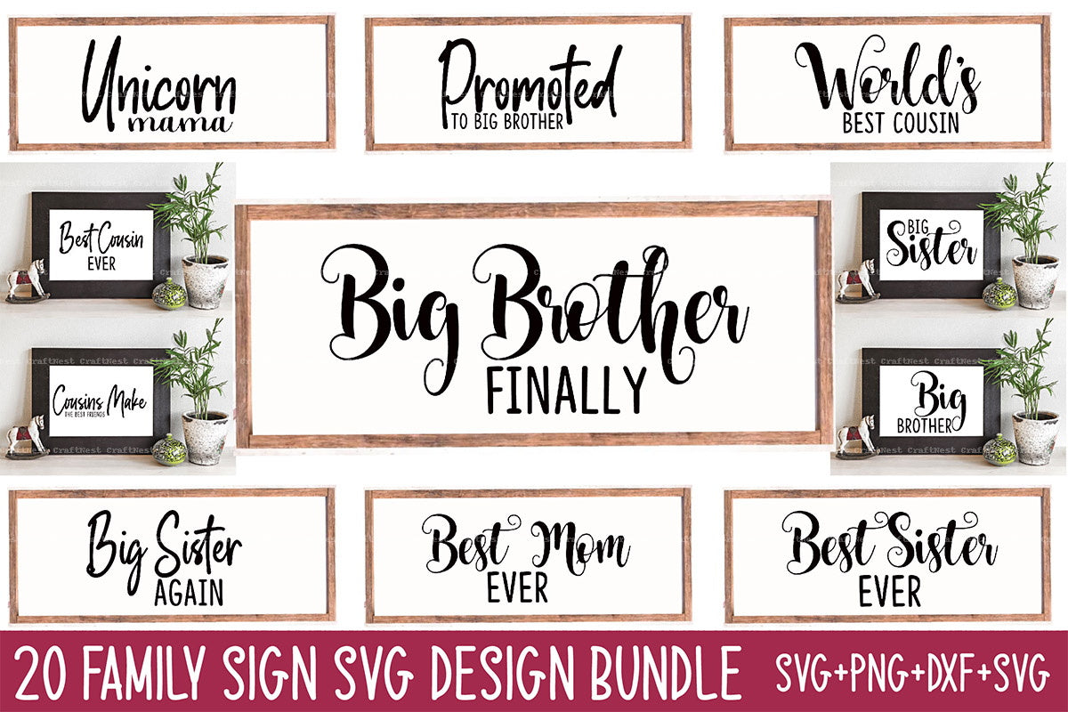 Family Design SVG Bundle 1
