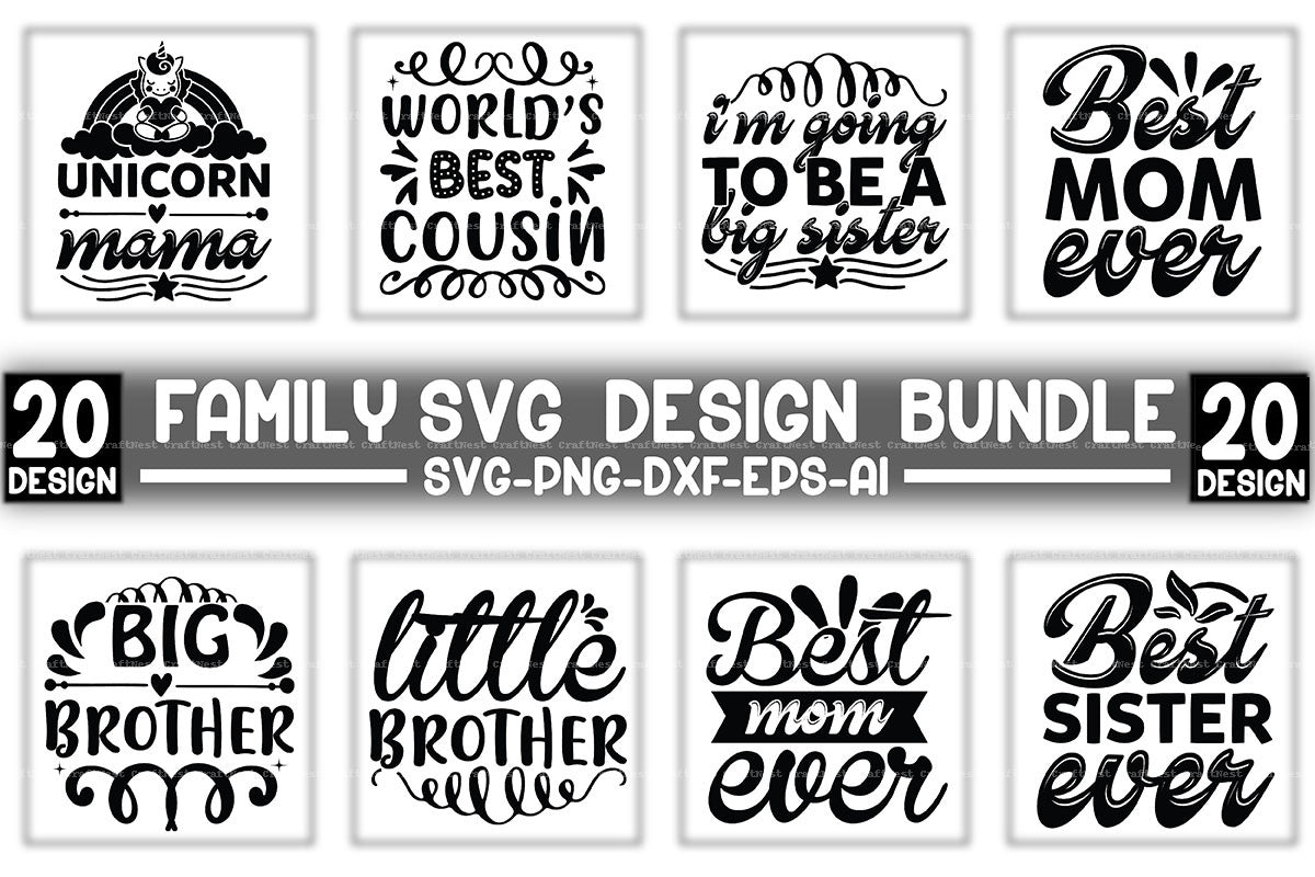Family Design SVG Bundle