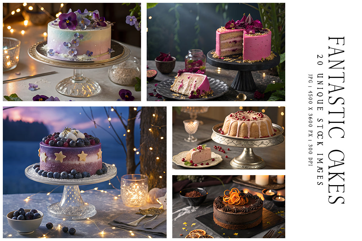 Fantastic Cakes - Stock Images