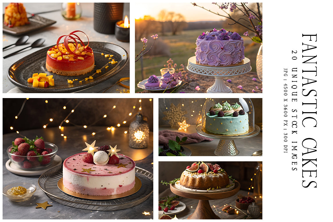 Fantastic Cakes - Stock Images