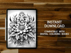 Fantasy Mandala Coloring Books - CraftNest