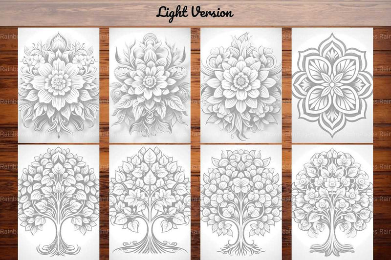 Fantasy Mandala Coloring Books - CraftNest