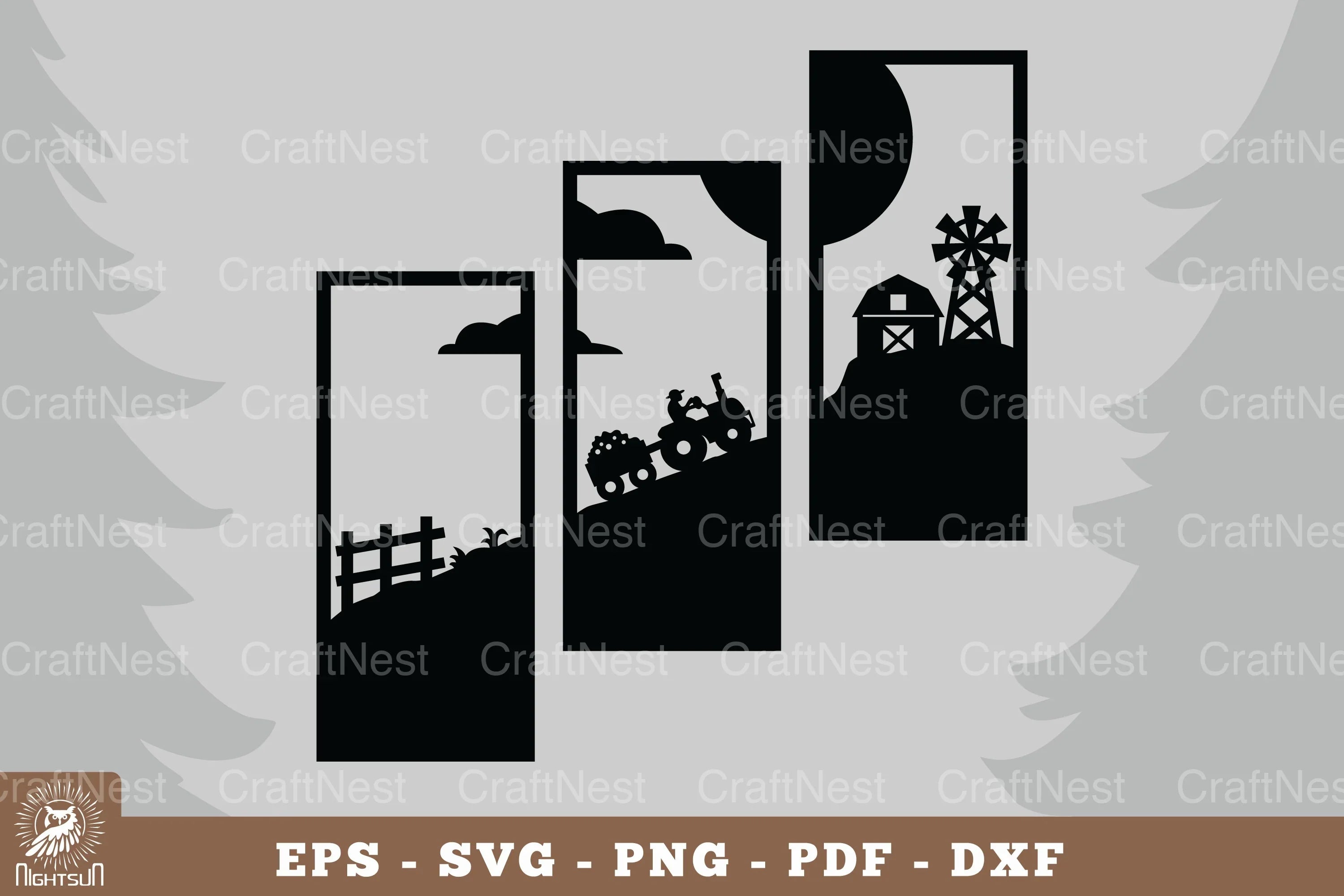 Farmhouse Home Decor SVG Bundle - CraftNest - Digital Crafting and Art