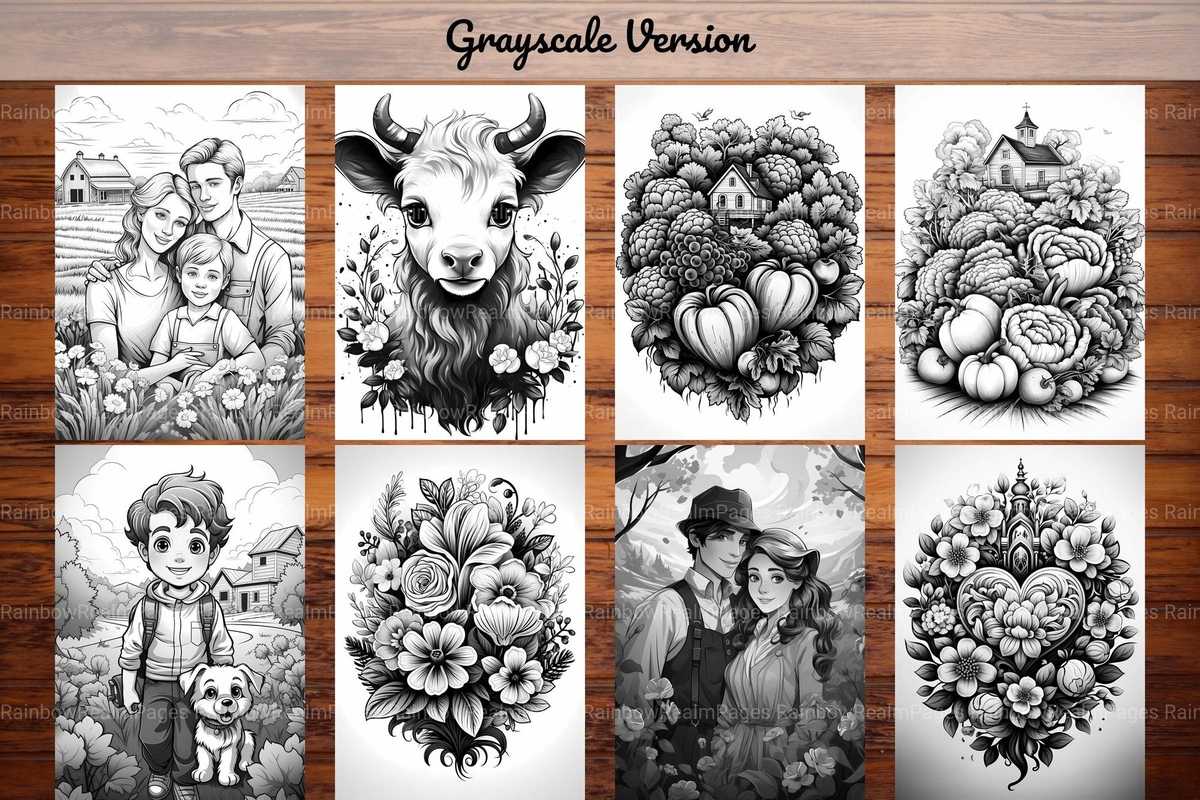 Farm Valentines Day Coloring Books - CraftNest