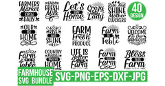 Farmhouse SVG Bundle 5 - CraftNest - Digital Crafting and Art