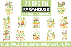 Farmhouse Design Bundle - CraftNest - Digital Crafting and Art