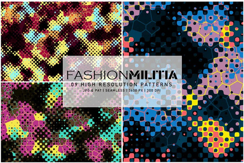 Fashion Militia - Camouflage - CraftNest - Digital Crafting and Art