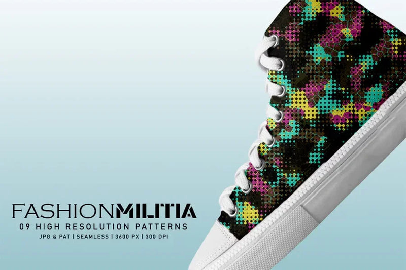 Fashion Militia - Camouflage - CraftNest - Digital Crafting and Art