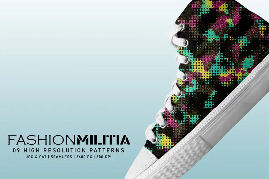 Fashion Militia - Camouflage - CraftNest - Digital Crafting and Art