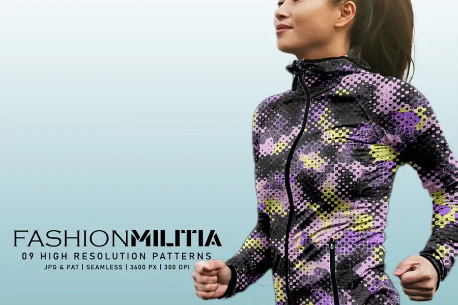 Fashion Militia - Camouflage - CraftNest - Digital Crafting and Art