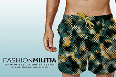 Fashion Militia - Camouflage - CraftNest - Digital Crafting and Art