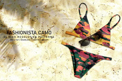 Fashionista Camo - CraftNest - Digital Crafting and Art