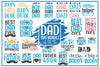 Father's Day SVG Clipart Bundle