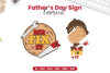 Father's Day Sign Laser Cut SVG Bundle - Clipart Bundle