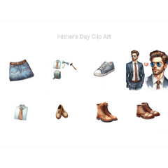 Fathers' Day Clipart - CraftNest - Digital Crafting and Art