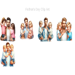 Fathers' Day Clipart - CraftNest - Digital Crafting and Art