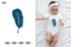 Feather Scandinavian Doodle Clipart Bundle - CraftNest - Digital Crafting and Art