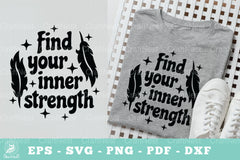 Find Your Inner Strength Motivational Clipart Bundle - CraftNest - Digital Crafting and Art