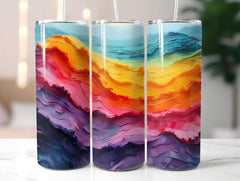 Fine Art Summer 1 Tumbler Wrap - CraftNest - Digital Crafting and Art