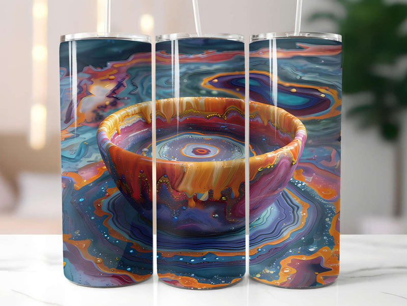 Fine Art Summer 3 Tumbler Wrap - CraftNest - Digital Crafting and Art