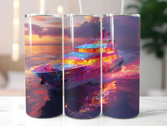 Fine Art Summer 4 Tumbler Wrap - CraftNest - Digital Crafting and Art