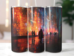 Fine Art Summer 4 Tumbler Wrap - CraftNest - Digital Crafting and Art