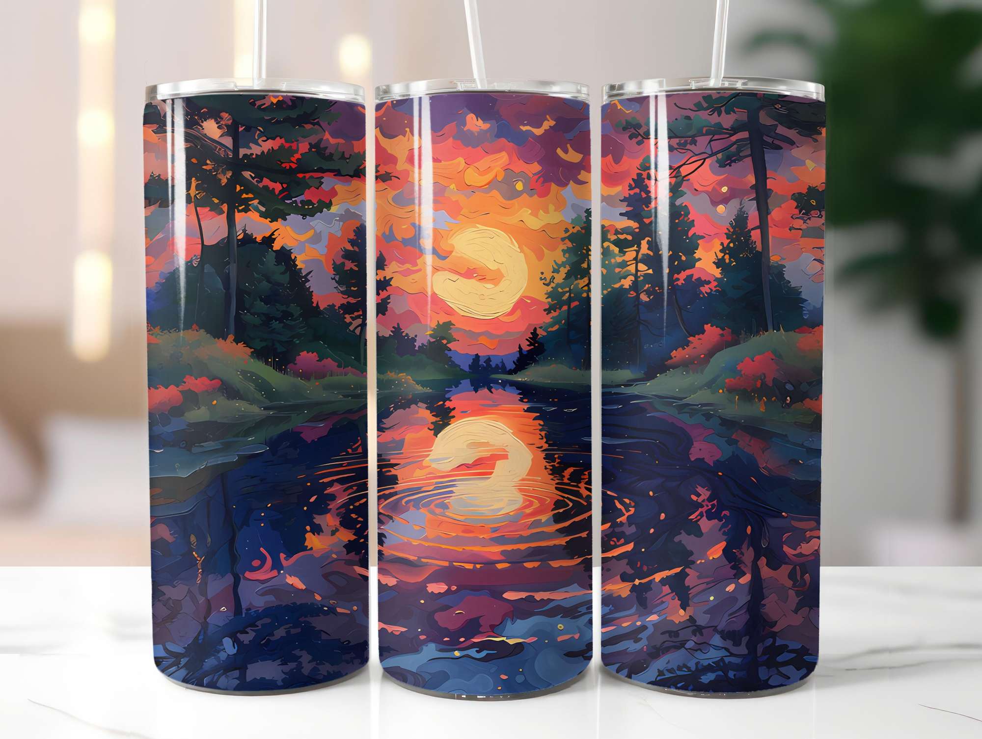 Fine Art Summer 2 Tumbler Wrap - CraftNest - Digital Crafting and Art