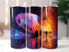 Fine Art Summer 3 Tumbler Wrap - CraftNest - Digital Crafting and Art