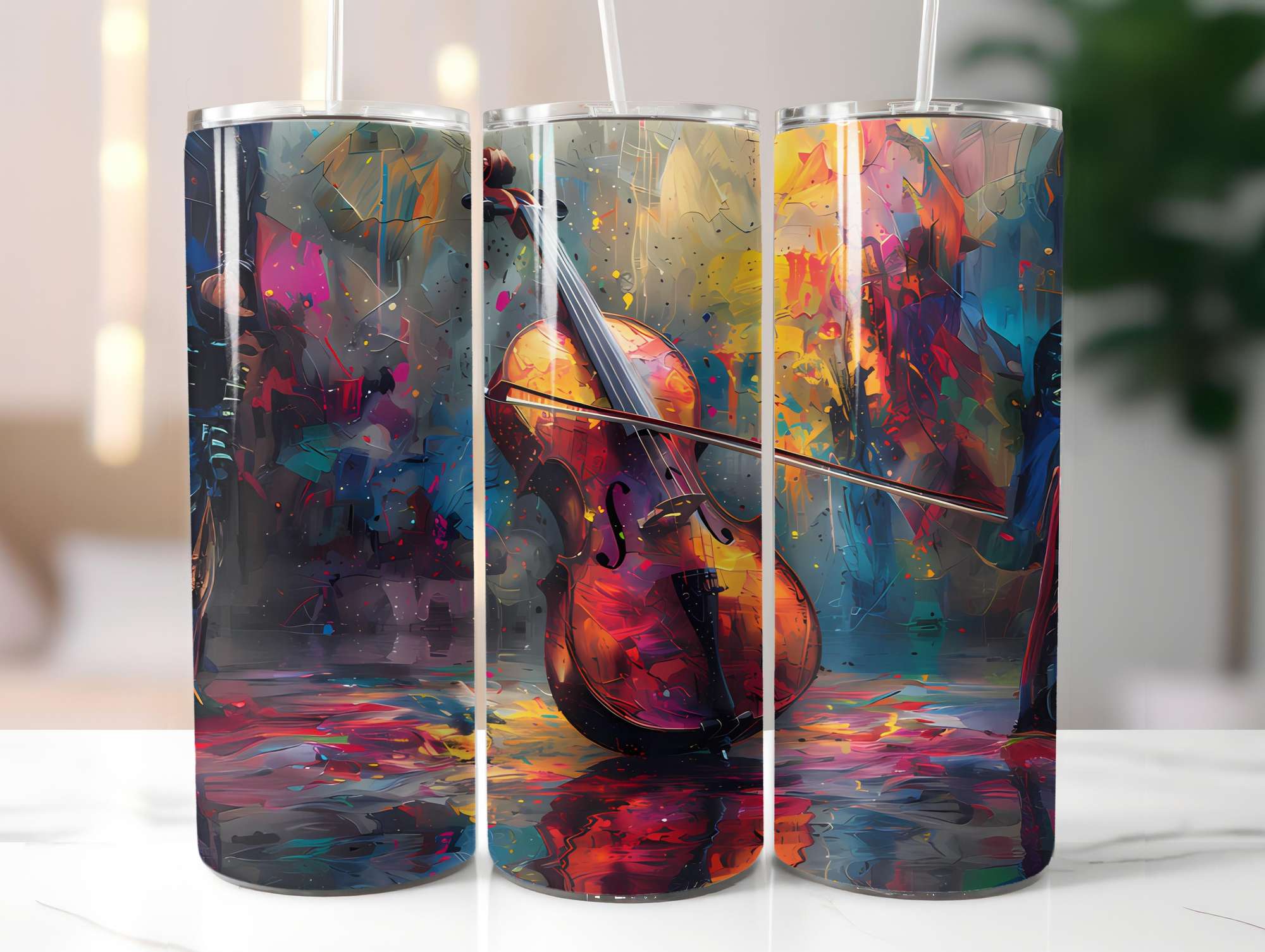 Fine Art Summer 1 Tumbler Wrap - CraftNest - Digital Crafting and Art