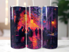 Fine Art Summer 4 Tumbler Wrap - CraftNest - Digital Crafting and Art