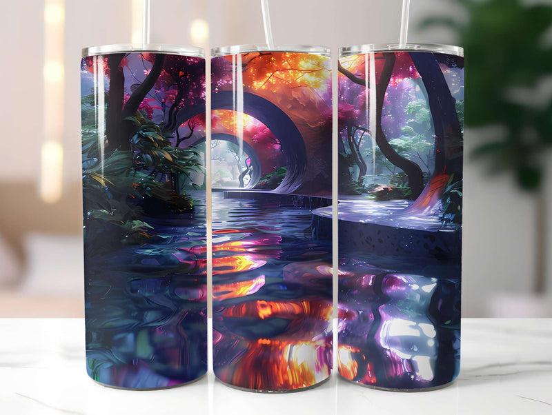 Fine Art Summer 2 Tumbler Wrap - CraftNest - Digital Crafting and Art