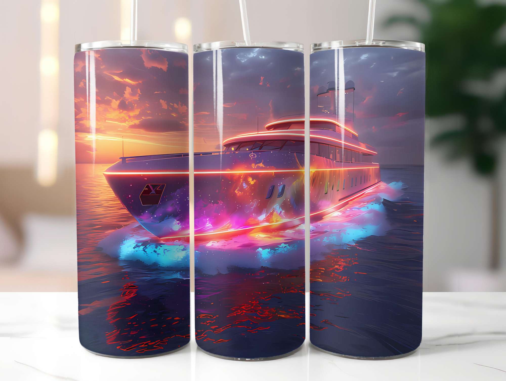 Fine Art Summer 3 Tumbler Wrap - CraftNest - Digital Crafting and Art