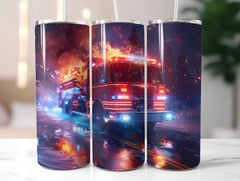 Firefighter Profession 3 Tumbler Wrap - CraftNest - Digital Crafting and Art