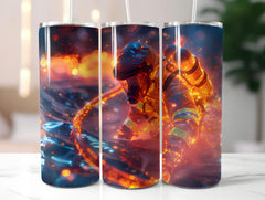 Firefighter Profession 3 Tumbler Wrap - CraftNest - Digital Crafting and Art