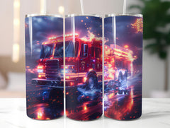 Firefighter Profession 5 Tumbler Wrap - CraftNest - Digital Crafting and Art