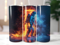 Firefighter Profession 3 Tumbler Wrap - CraftNest - Digital Crafting and Art