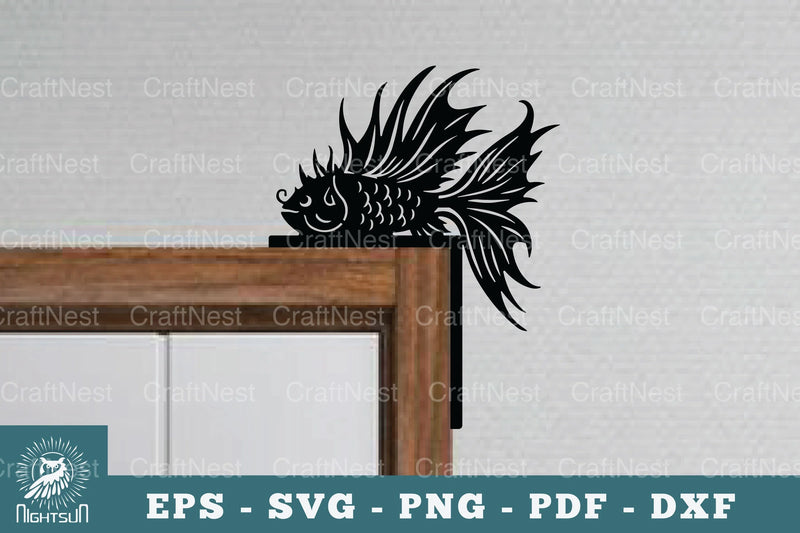 Fish Door Corner Lasercut SVG Bundle - CraftNest - Digital Crafting and Art