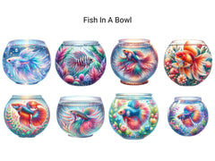 Fish in Bowl - CraftNest - Digital Crafting and Art