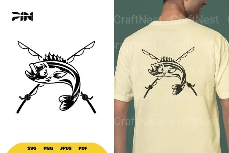 Fishing SVG Bundle - CraftNest - Digital Crafting and Art