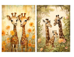 Baby Giraffe Junk Journal Pages - CraftNest