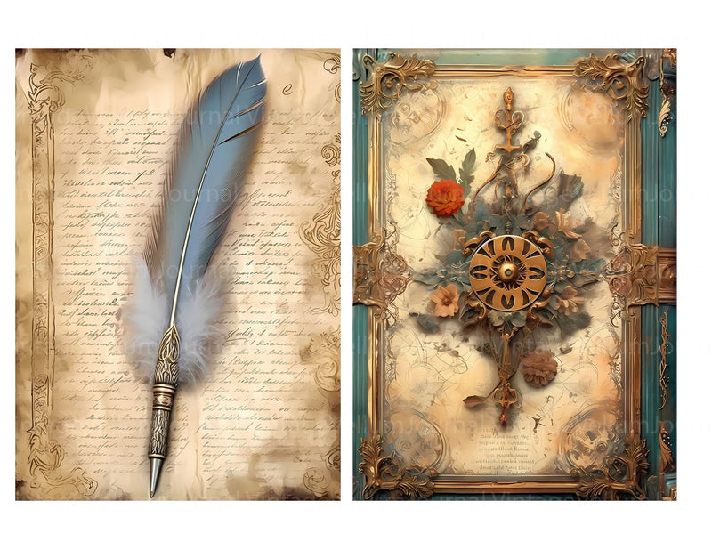 Magic Spells Junk Journal Pages - CraftNest