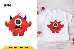 Flat Illustration Cute Monster Character Clipart Bundle - CraftNest - Digital Crafting and Art