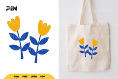 Flat Flower Illustration SVG Bundle - CraftNest - Digital Crafting and Art