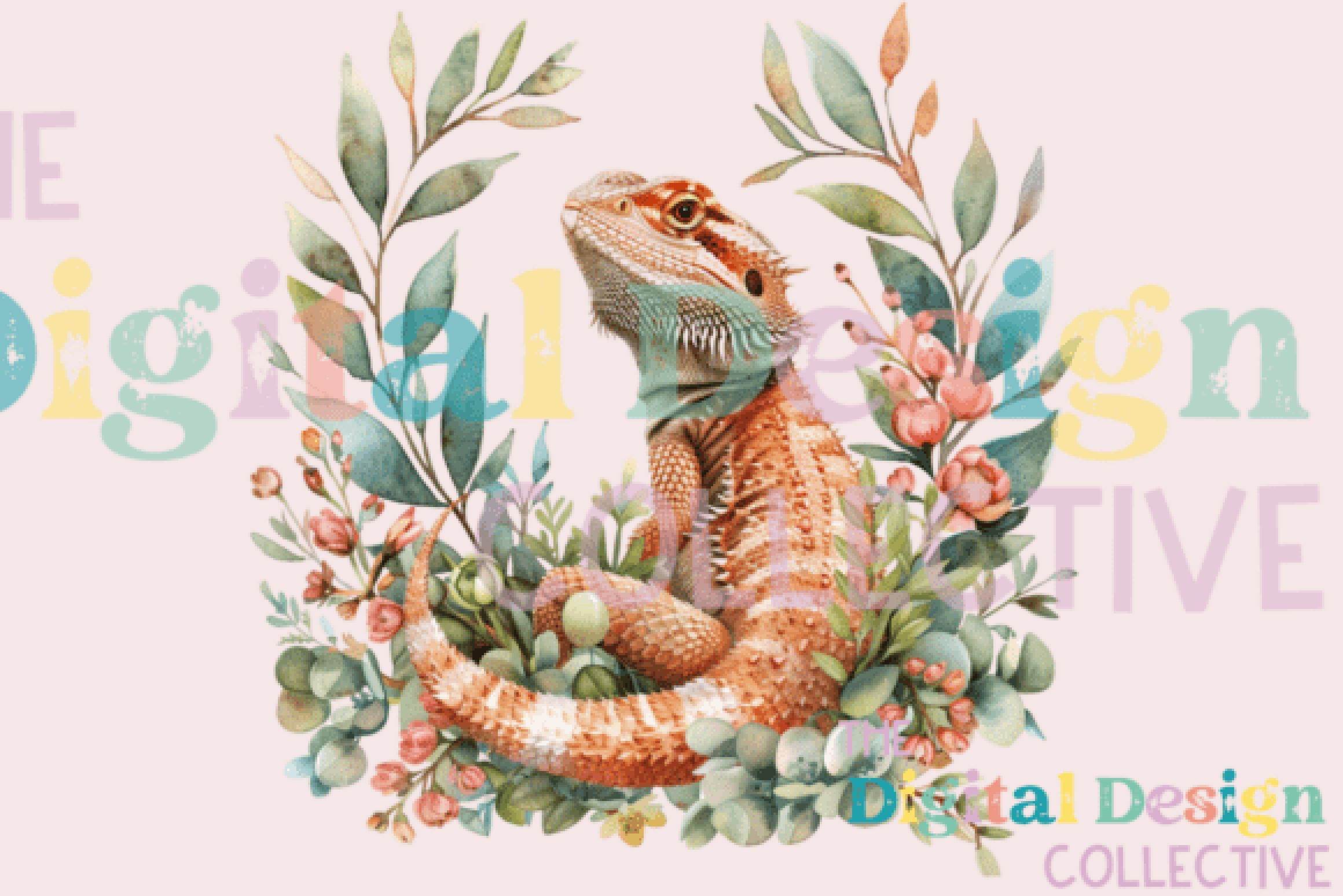 Bearded Dragon Clipart Bundle